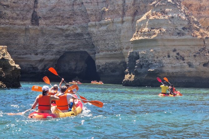 Benagil Cave Guided Kayaking Tour Caves & Secret Spots - Exploring Benagil Cave