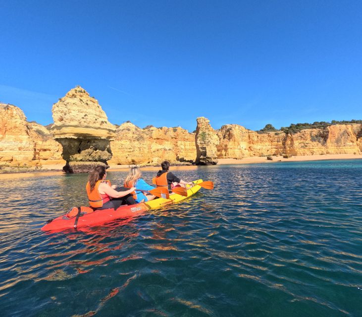 Benagil: Caves, Beaches, and Secret Spots Guided Kayak Tour - Equipment and Safety