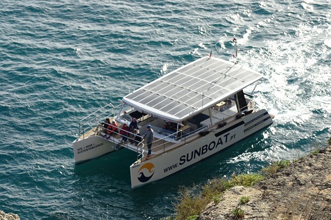 Benagil Caves & Coast From Portimão on an Eco-Friendly Catamaran - Onboard Amenities and Capacity