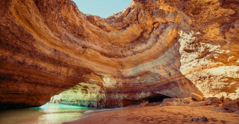 Benagil: Caves, Coves & Secret Beaches Guided Kayaking Tour - Inclusions and Meeting Point