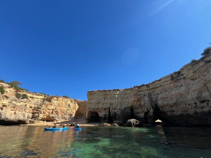 Benagil Kayak Tour: Explore Secret Caves - Starting Location and Key Stops