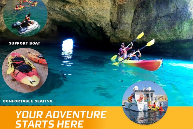 Benagil Kayak Tour On Board a Fantastic Catamaran - Inclusions and Exclusions