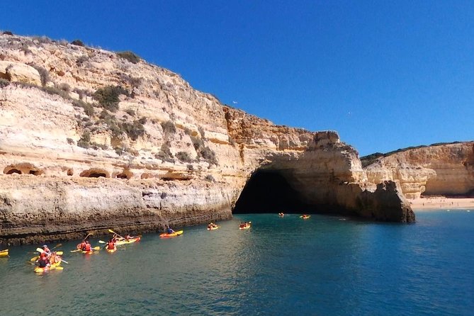 Benagil Kayak Tour On Board a Fantastic Catamaran - Kayaking Session and Cave Exploration