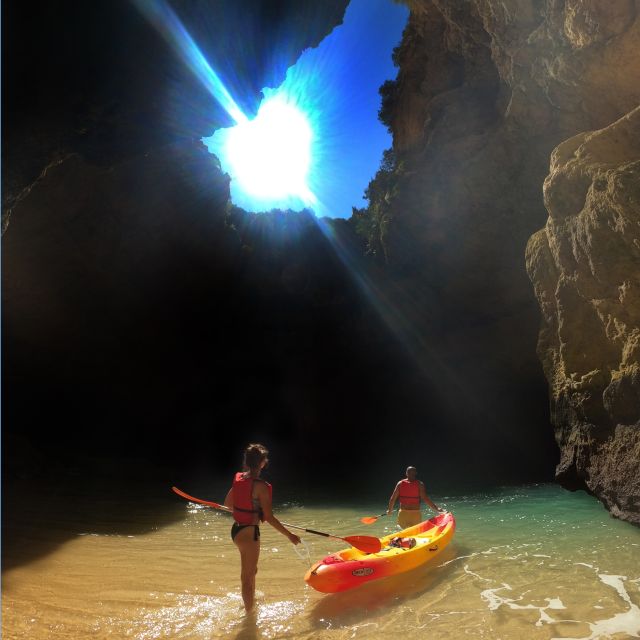 Benagil: Kayaking Adventure in Benagil Caves & Marinha Beach - Booking Information