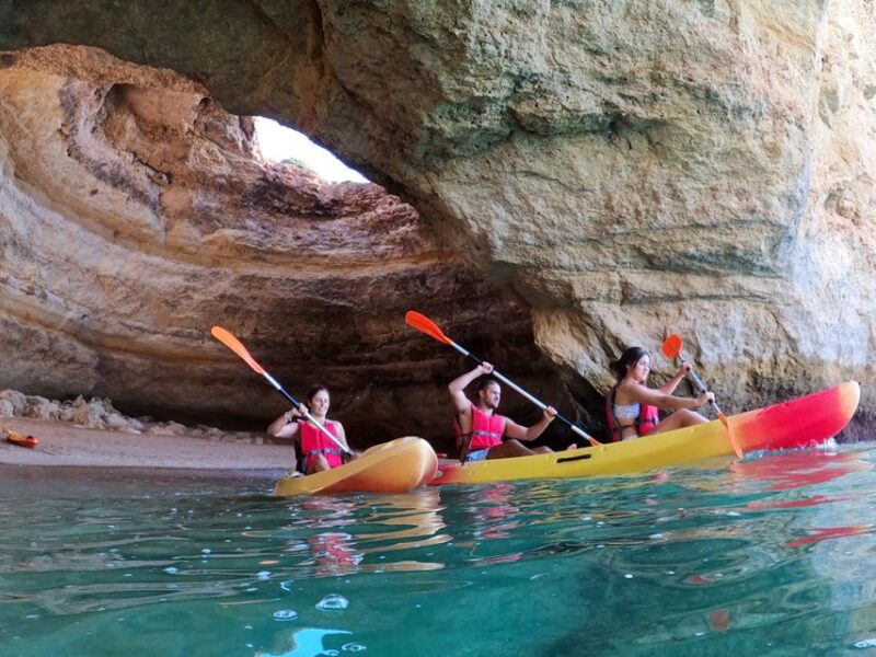 Benagil: Kayaking Adventure in Benagil Caves & Marinha Beach - Experience Highlights