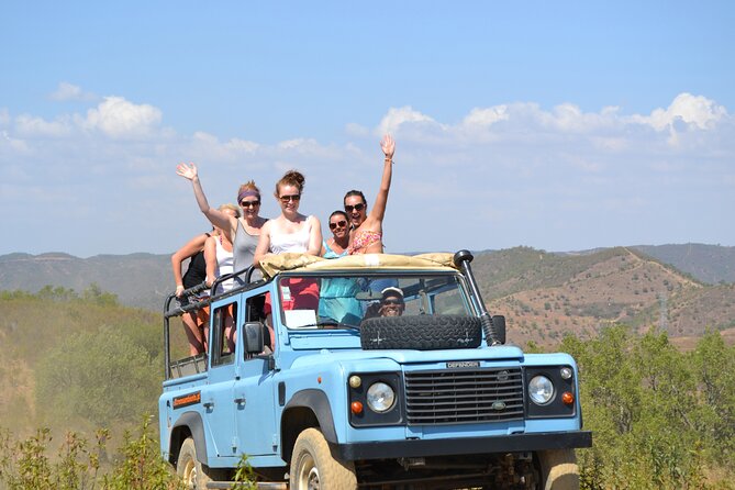 Benagil Secrets: Jeep and Boat Tour With Wine Tasting - Off-Road Adventure and Scenic Views
