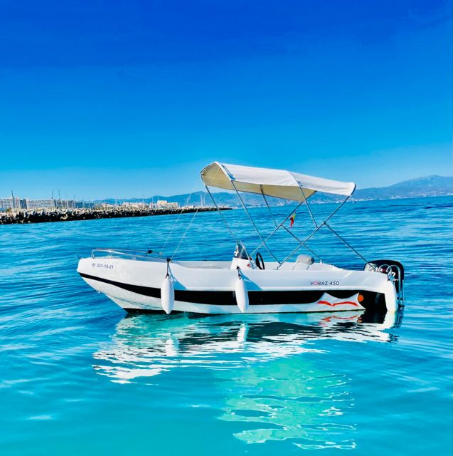 Benalmadena: Boat Rental Without a License - Rental Details