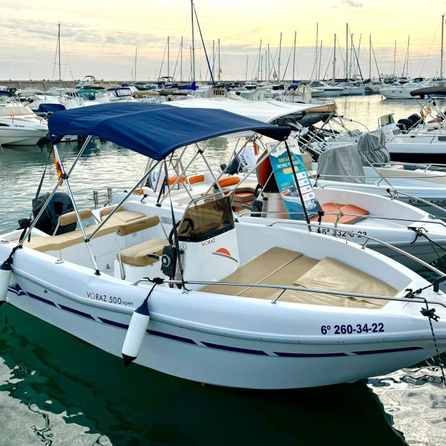 Benalmádena: Boat Rental Without License Costa Del Sol - Booking and Pricing Information