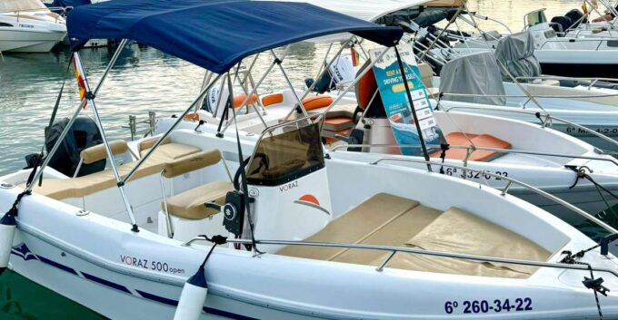 Benalmádena: Boat Rental Without License Costa Del Sol - Search for Dolphins