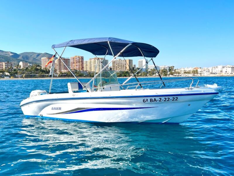 Benalmadena: Boat Rental Without License Required - Key Features