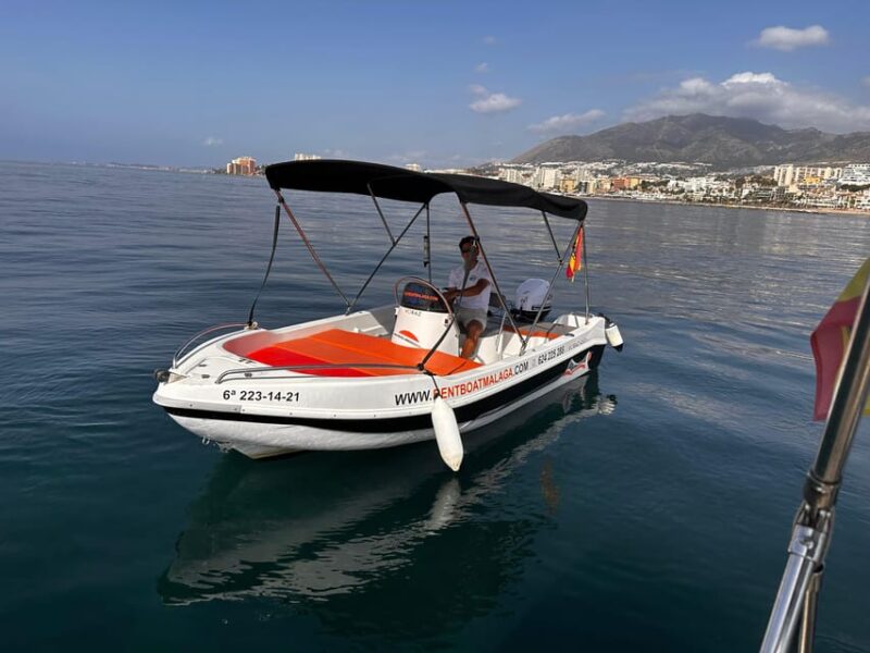 Benalmádena: Boat Rentals With No License Needed. - Booking Information