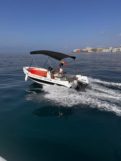 Benalmádena: Boat Rentals With No License Needed. - Duration and Cancellation