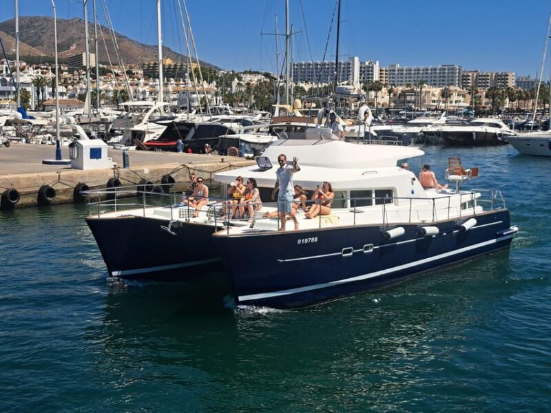 Benalmádena: Catamaran Cruise With Drinks and Swim Stop - Crew Insights and Storytelling