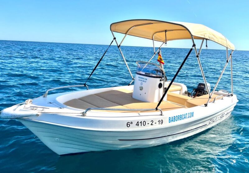 Benalmádena: Costa Del Sol License-Free Boat Rental - Inclusions and Amenities Provided