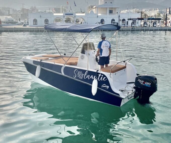 Benalmádena: Rent Boat Without License for Dolphin Watching - Create Your Own Adventure on the Sea