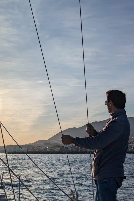 Benalmadena: Sunset Views of the City in a Private Sailboat. - Sailing Experience