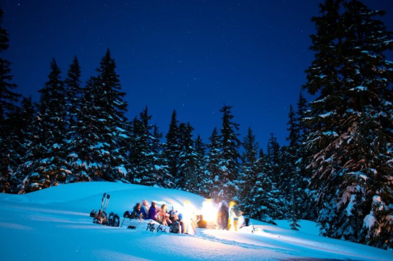 Bend: Cascade Mountains Snowshoeing Tour and Bonfire - Participant Information