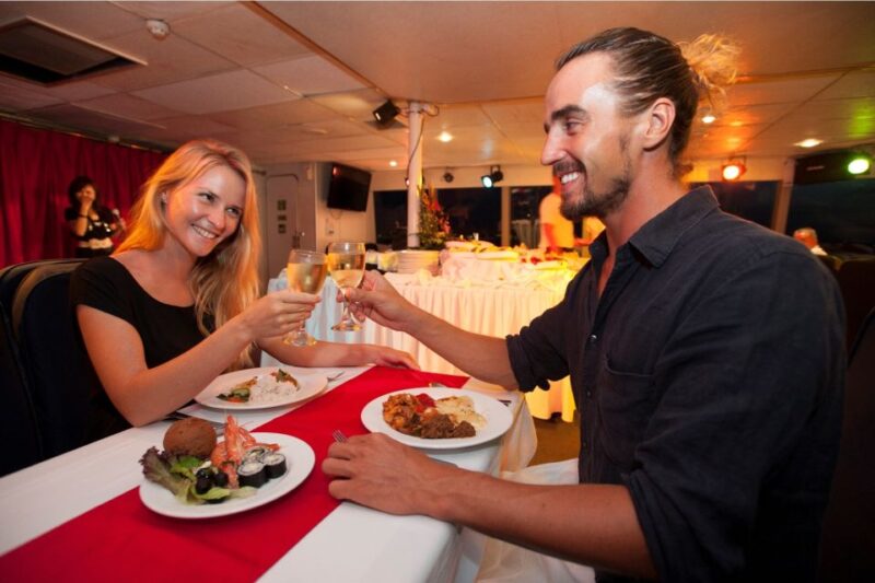 Benoa Bali: Sunset Dinner Cruise With Show and Live Music - Hotel Pickup and Arrival