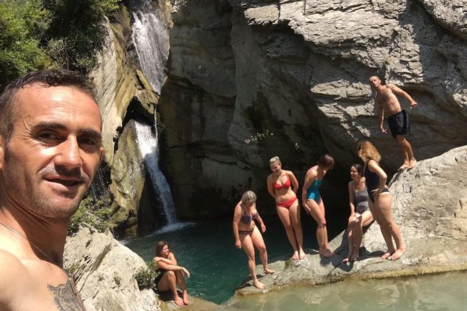 Berat Bogoves Splendor Waterfall Adventure and Wine Tasting - Key Points