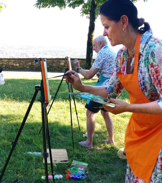 Bergamo: Create Your Painting En Plein Air! - Included Materials