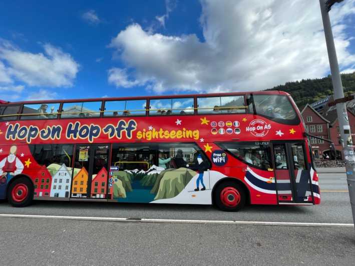Bergen: 24-Hour Hop-On Hop-Off Bus Ticket - Key Points
