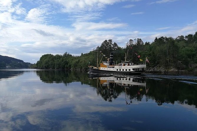 Bergen Fjord Cruise to Alversund Streams - All Year - Guided Commentary and Regional History