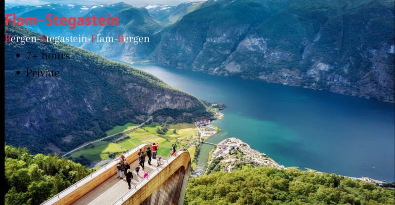 Bergen: Flåm, Stegastein, and Viking Village Private Trip - Key Points