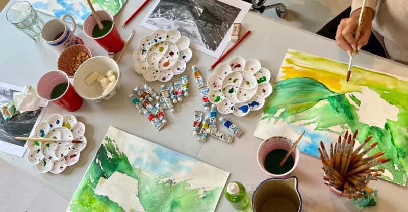 Bergen: Paint Norwegian Landscape With Watercolor - Pricing and Reservation
