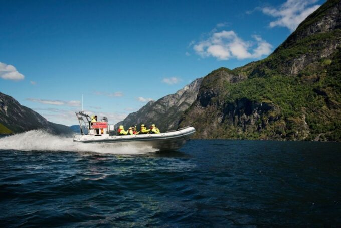 Bergen: RIB Sognefjord Safari and Flåm Railway Private Tour - Fjord Safari and Railway Ride