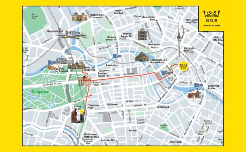 Berlin at 15:15 | Guided City Walking Tour With Small Group - Meeting Point