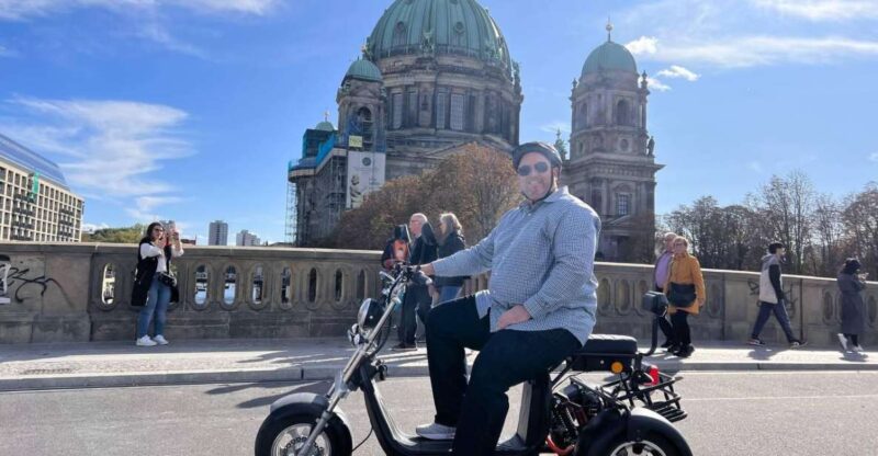 Berlin City: 2 Hour Guided Fat Tire E-Scooter Tour - Group Size and Languages