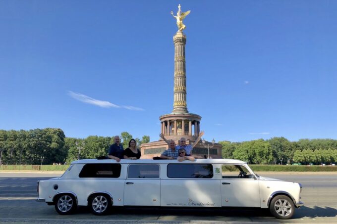 Berlin: Driving Tour in a Trabant Limousine - Unique Trabi Limousine Experience