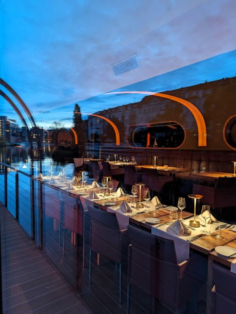 Berlin: Electric Yacht Cruise With 4-Course Dinner - Menu Details