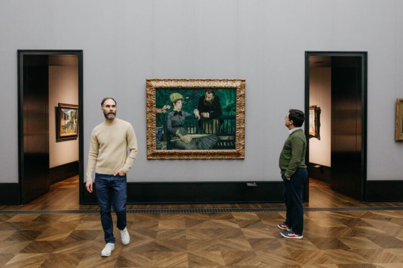 Berlin: Entry to the Old National Gallery - Key Points