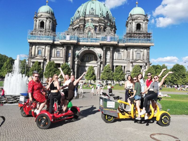 Berlin: Guided Sightseeing Tour With Conference Bikes - Tour Features