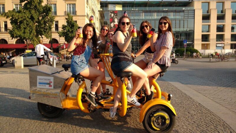 Berlin: Guided Sightseeing Tour With Conference Bikes - Important Information