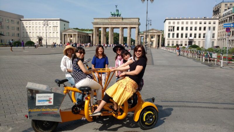 Berlin: Guided Sightseeing Tour With Conference Bikes - Cancellation Policy