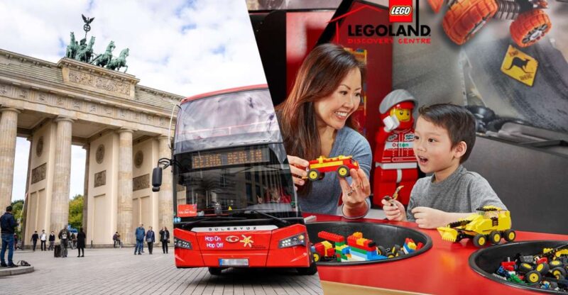 Berlin: Hop-On Hop-Off Bus & LEGOLAND Discovery Centre - Tour Language Options
