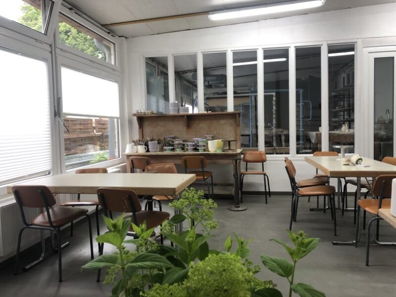Berlin-Marwitz: Ceramic Painting Workshop - Materials and Products