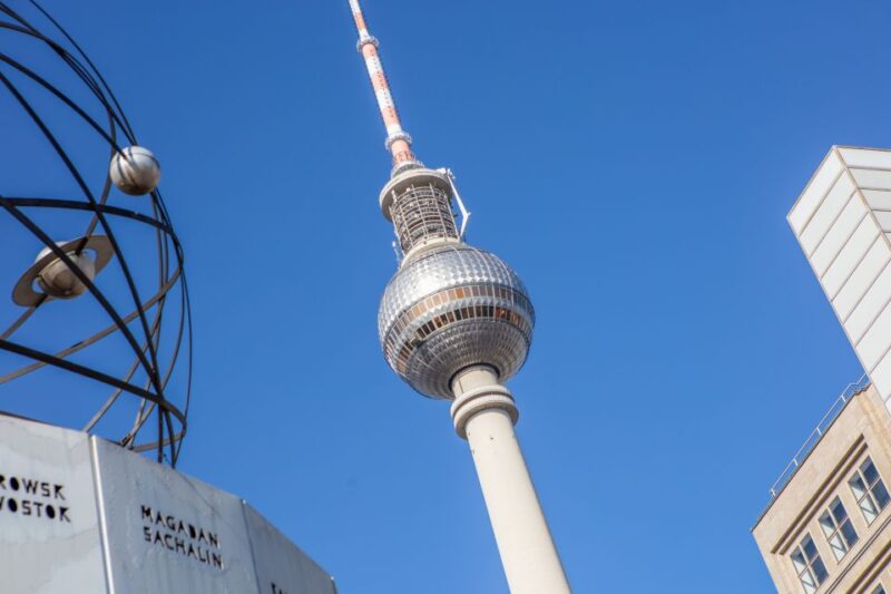 Berlin TV Tower: Fast View Entry With 3-Course Meal - Highlights of the Tour