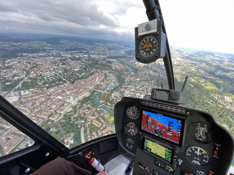 Bern: Private 18-Minute Helicopter Flight - City History and Culture