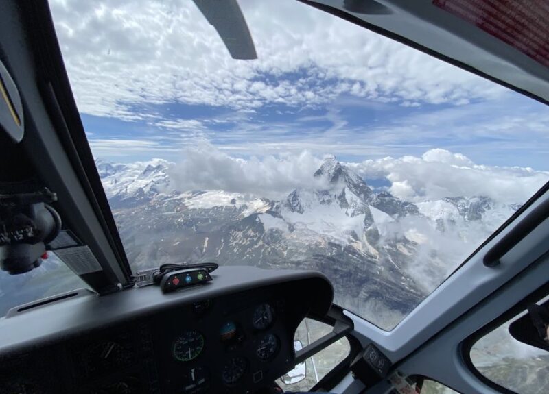 Bern: Private 75-Minute Matterhorn Helicopter Flight - Safety Briefing and Photos