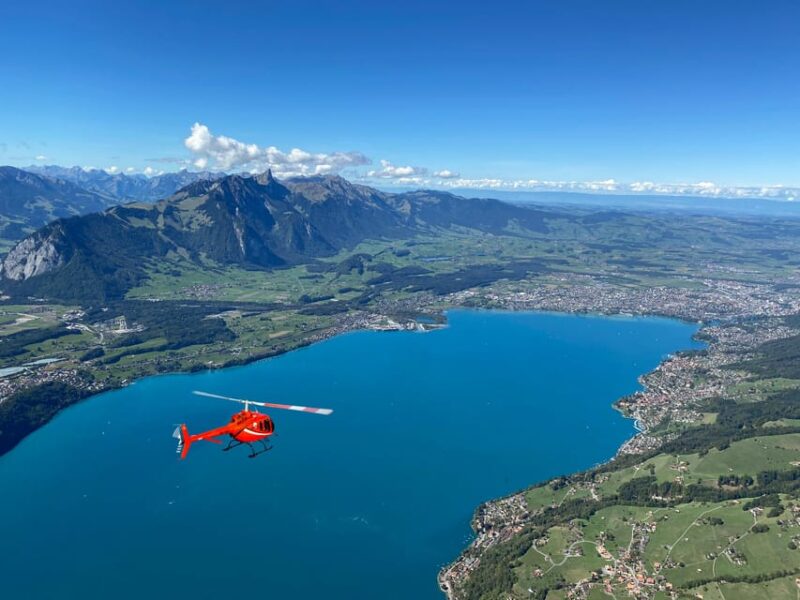 Bern: Private Helicopter-Tour for 4 People to Lake Thun - Safety and Accessibility