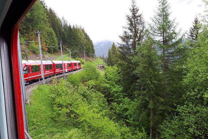 Bernina Train and Swiss Alps. Departure From Desenzano - Exploring Saint Moritz