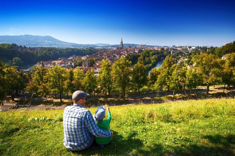 Bern's Timeless Treasures: A Family Walking Adventure - Wandering the Historic Fountain