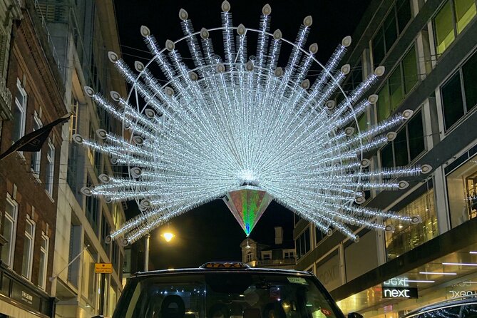 Bespoke Black Cab London Christmas Lights and Sights Private Tour - Pickup and Booking Information