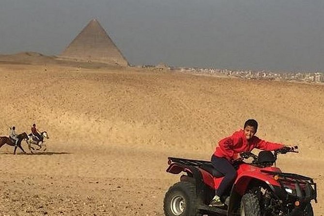 Best Adventure Tours Visit Giza Pyramids and ATV Quad Bike Ride in Desert - Combining Ancient and Adventure