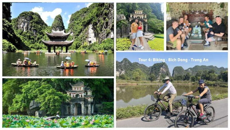 Best Ninh Binh Tour 1-Day, Small Group - Multiple Options - Tour 2: Mua Cave - Biking - Tam Coc - Hoa Lu