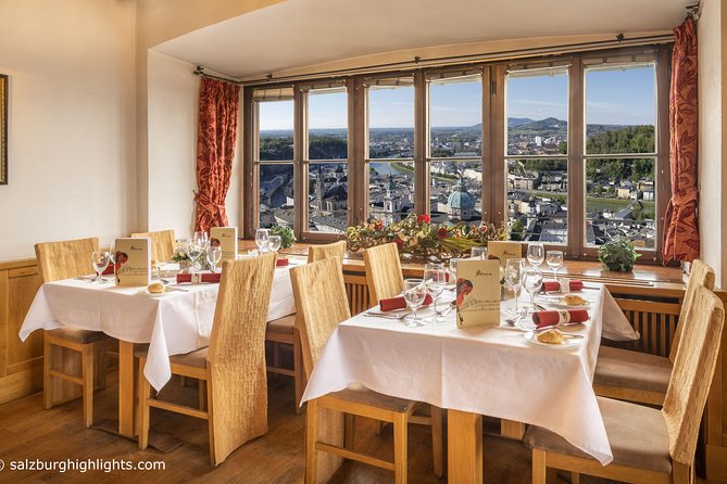 Best of Mozart Concert and GOLDEN VIP Dinner at Fortress Hohensalzburg - Booking and Payment Details