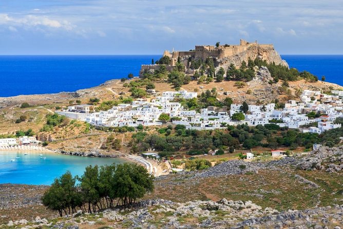 BEST of RHODES & LINDOS - HALF DAY GUIDED PRIVATE GROUP TOUR - up to 19 People - Guided Expertise